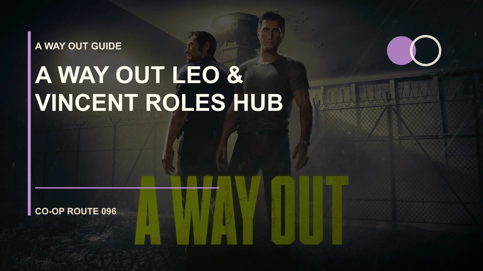 A Way OutLeo 与 Vincent 分工专题