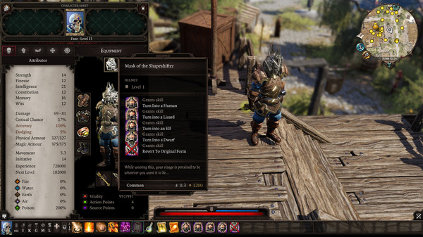 Divinity: Original Sin 2系统与 Build栏目